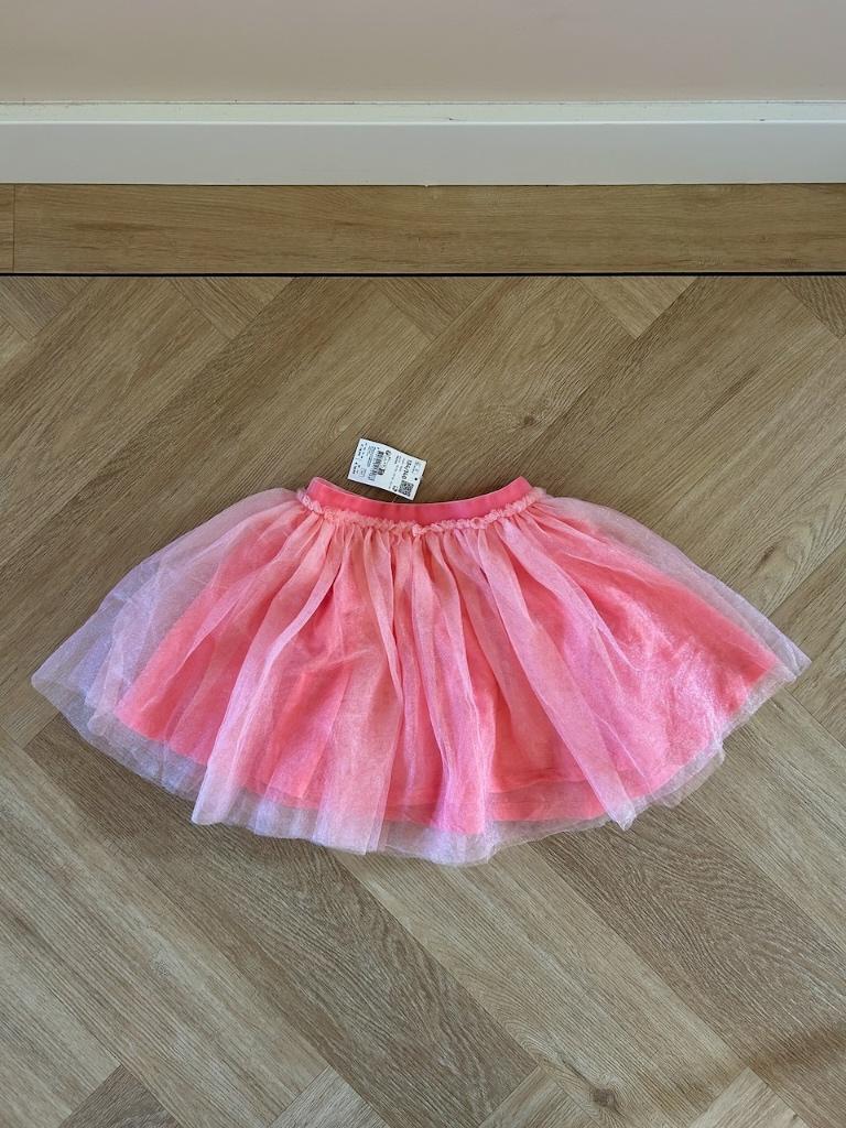 *NIEUW!* Hema rok met tule, roze, maat 134 / 140, Meisje, Nieuw, Ophalen of Verzenden, Jurk of Rok