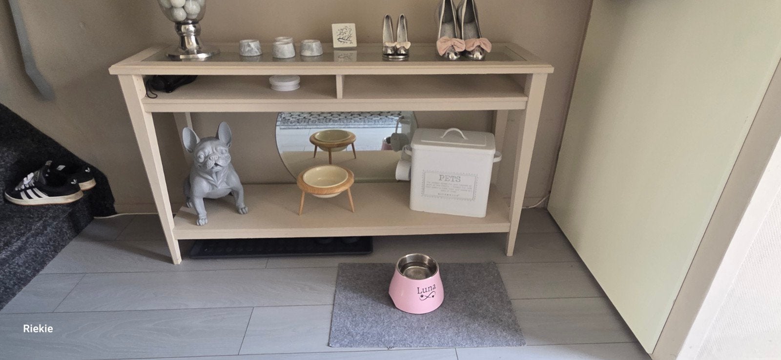 Side table, Ophalen, 25 tot 50 cm, Rechthoekig, Glas