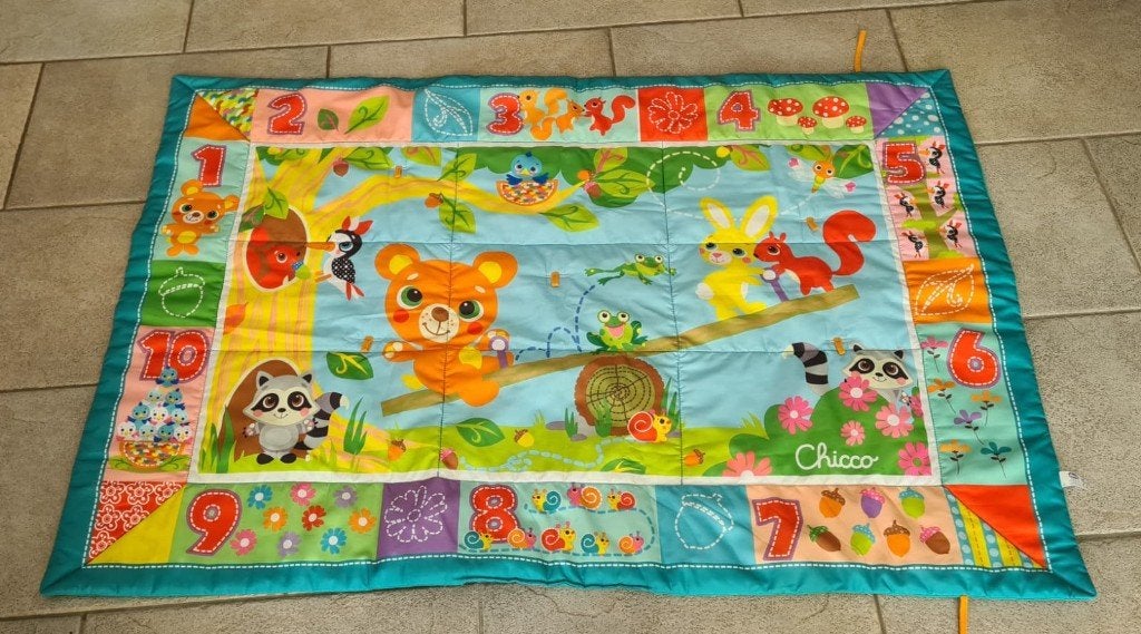 Chicco speelkleed / speelmat 130 x 90 cm, Kinderen en Baby's, Ophalen, Zo goed als nieuw