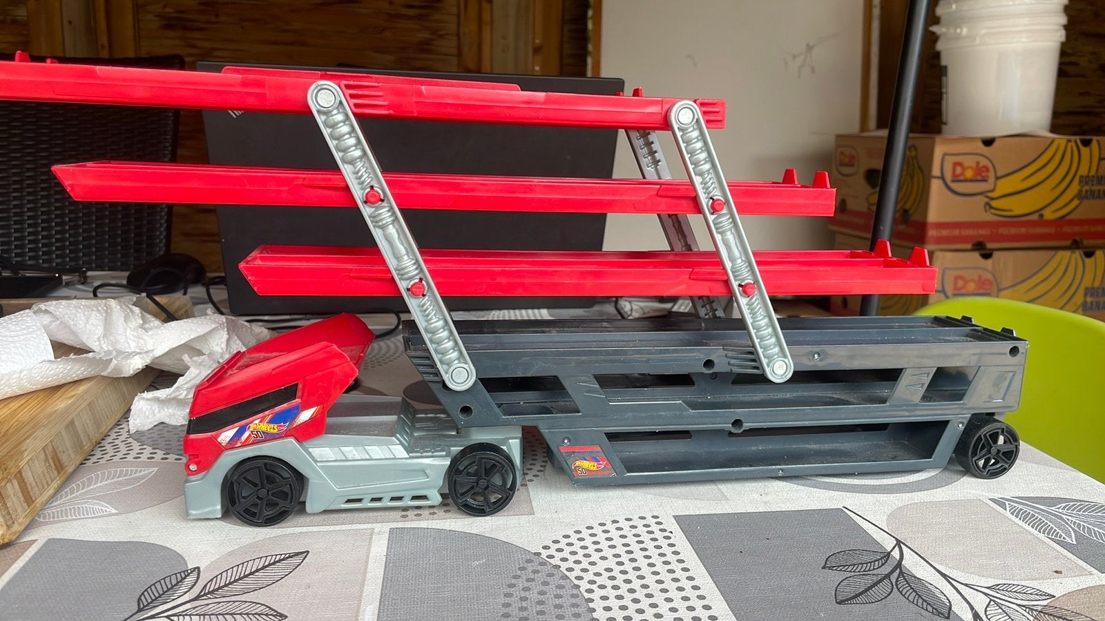 Hot wheels oplegger, Ophalen, Zo goed als nieuw