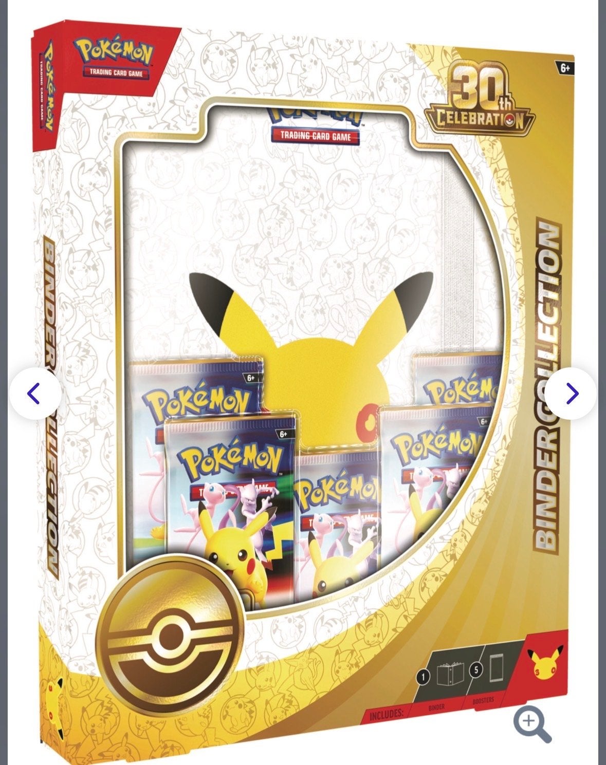 Pokémon 30th Celebration Binder Collection met Boosters, Ophalen of Verzenden, Nieuw, Overige typen