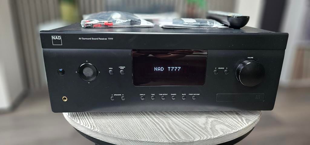 NAD T777 v3 AV surround receiver., Gebruikt, 120 watt of meer, Ophalen, Overige merken