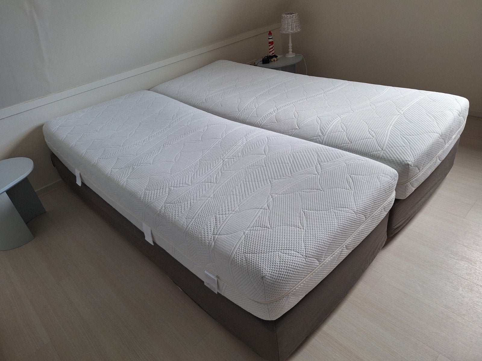 IKEA espevar BED 160x200 + matrassen, Ophalen, Gebruikt, Tweepersoons, 200 cm