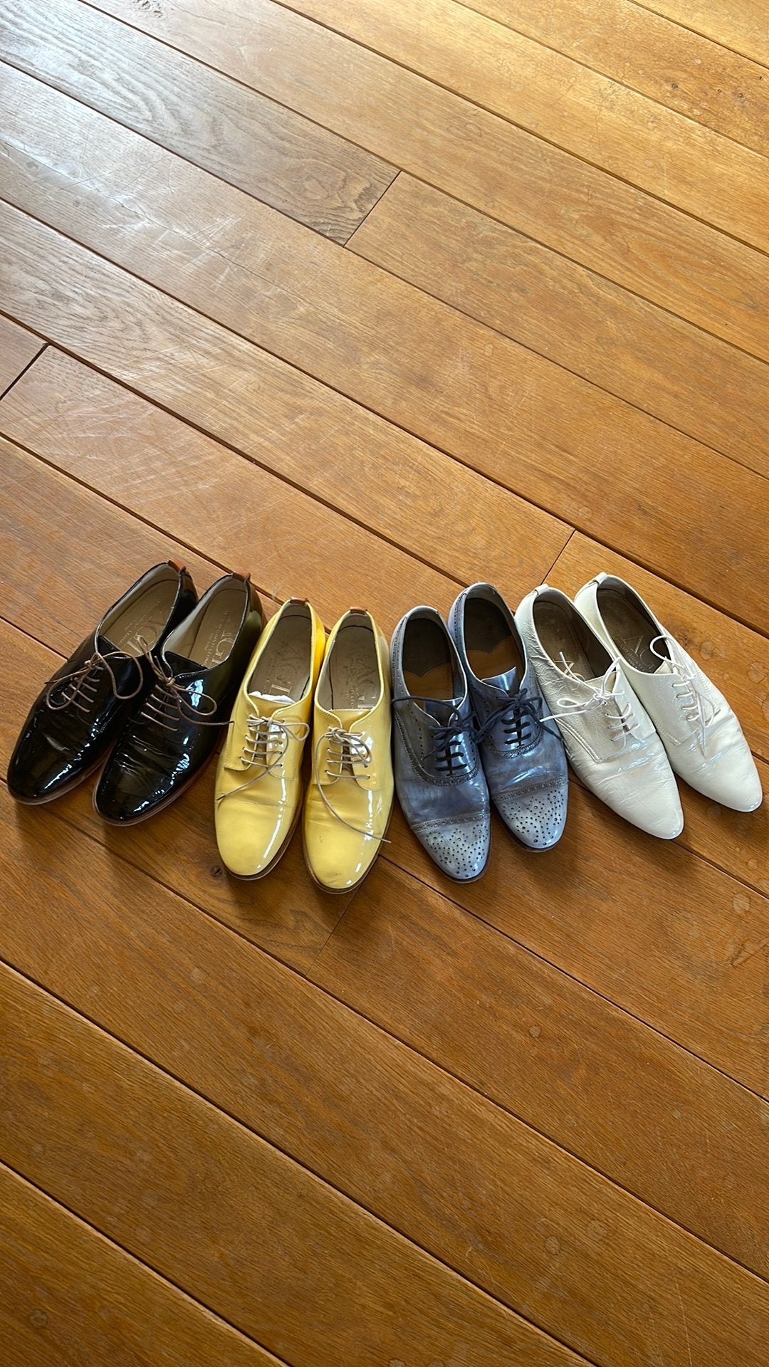 3 x AGL 40/1 x Silvano Sassetti 39 veterschoenen, 4 paar,, Kleding | Dames, Schoenen, Schoenen met lage hakken, Overige kleuren