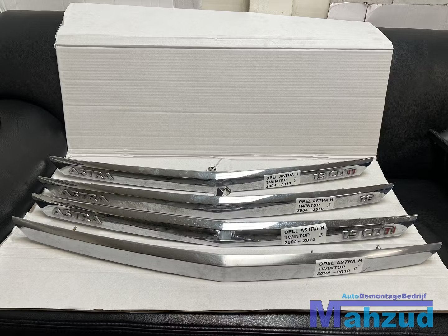 OPEL ASTRA H Twintop achterklep schakelaar chrome strip lijs, Gebruikt, Opel Automobile GmbH, Ophalen of Verzenden, Kontakt@opel-infoservice.de