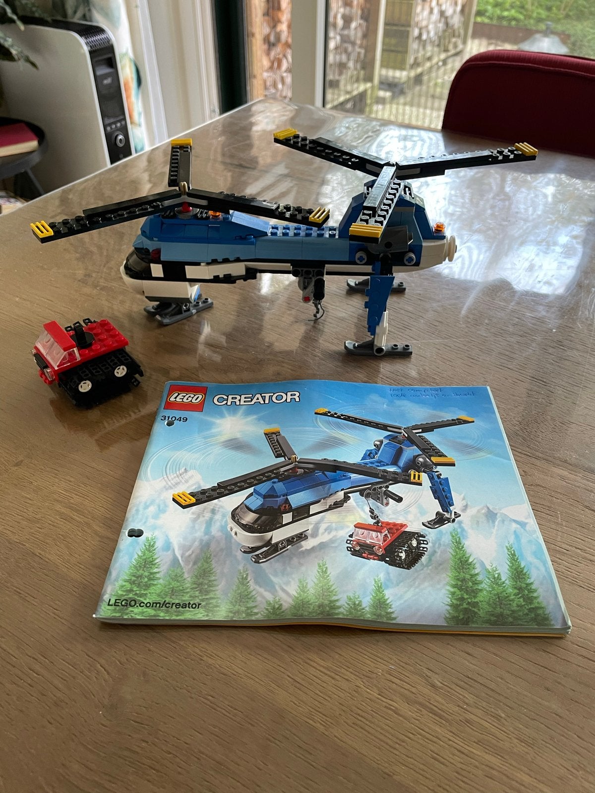 LEGO Creator 31049 Helikopter en terreinwagen, Ophalen, Gebruikt, Overige merken