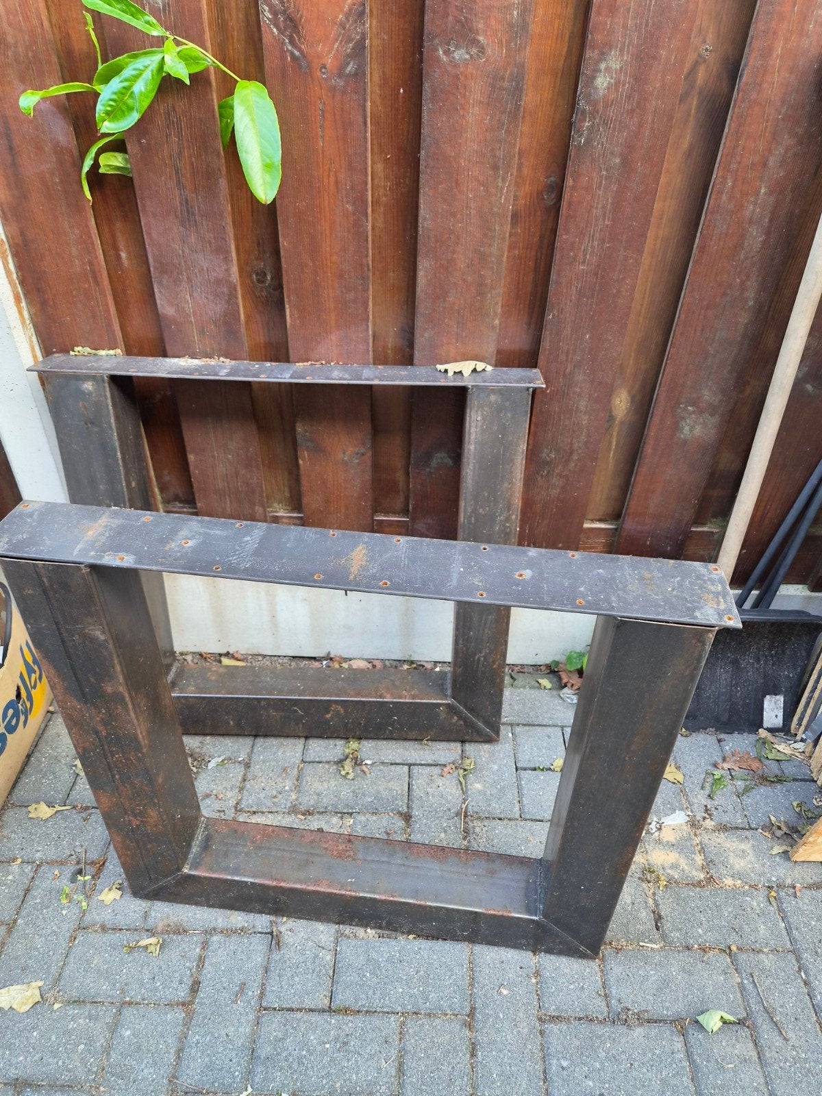Industriële tafelpoten voor ovale of rechthoekige tafel, Ophalen