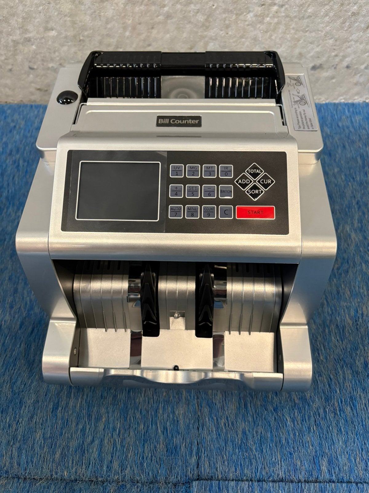 Nieuwe professionele geldtelmachine met optel functie, Ophalen of Verzenden, Sorteermachine of Telmachine