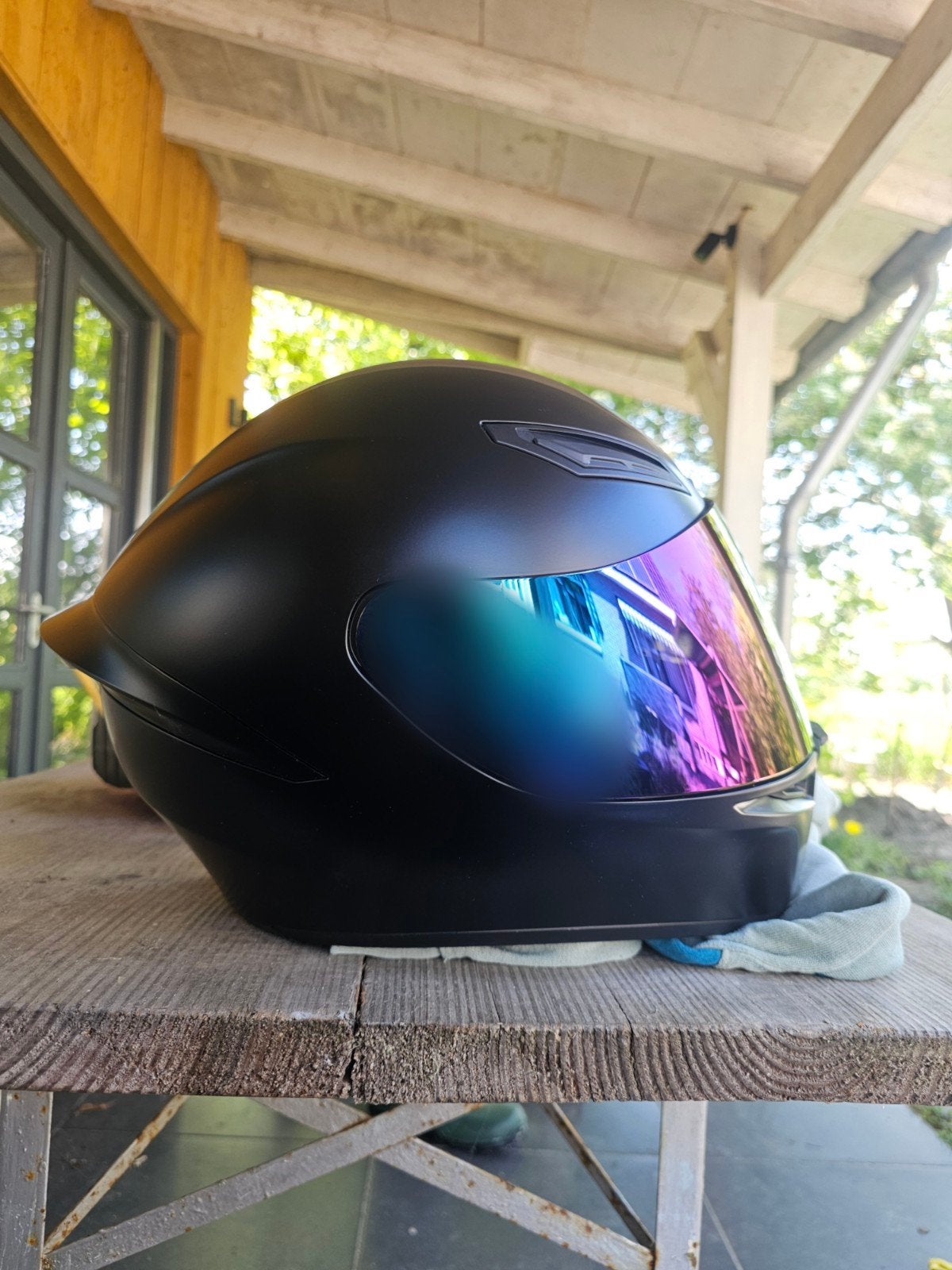 AGV K1S MATZWART PAARS VIZIER XL motorhelm, XL, Ophalen of Verzenden, Nieuw zonder kaartje, Dames