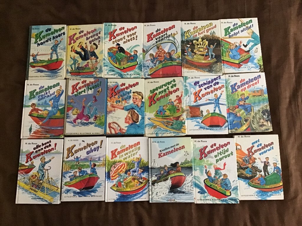 18 delen de Kameleon door H.de Roos, Boeken, Ophalen of Verzenden, Gelezen, Fictie algemeen