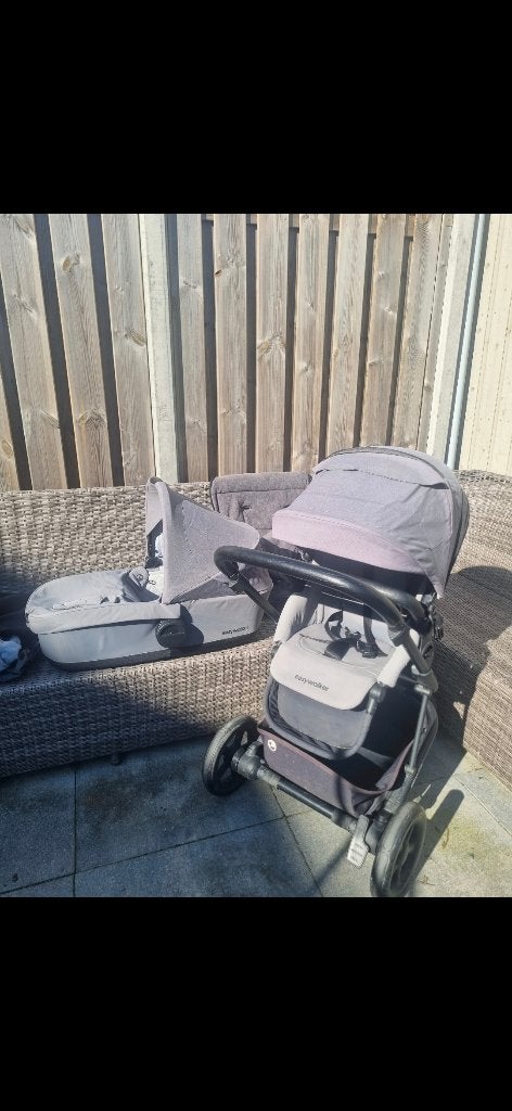 Baby kinderwagen combi, Gebruikt, Combiwagen, Verstelbare duwstang, Ophalen