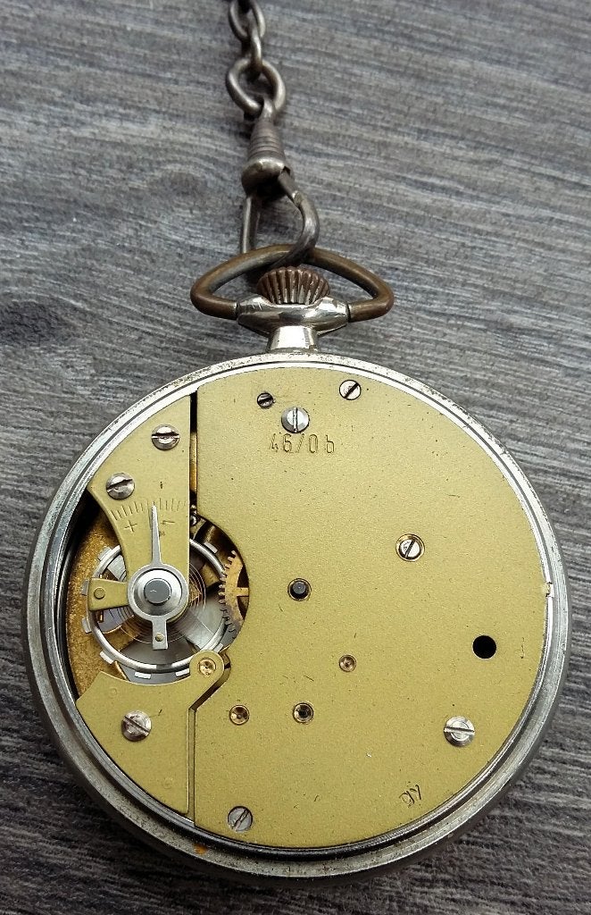 Omstreeks 1920-1930 Art Deco Zakhorloge Merk Kienzle Horloge, Ophalen of Verzenden