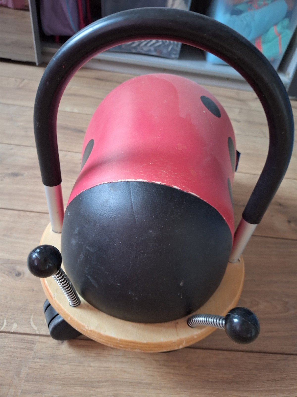 Wheely Bug Lieveheersbeestje Loopwagen - Zo goed als nieuw, Ophalen of Verzenden, Zo goed als nieuw, Jongen of Meisje