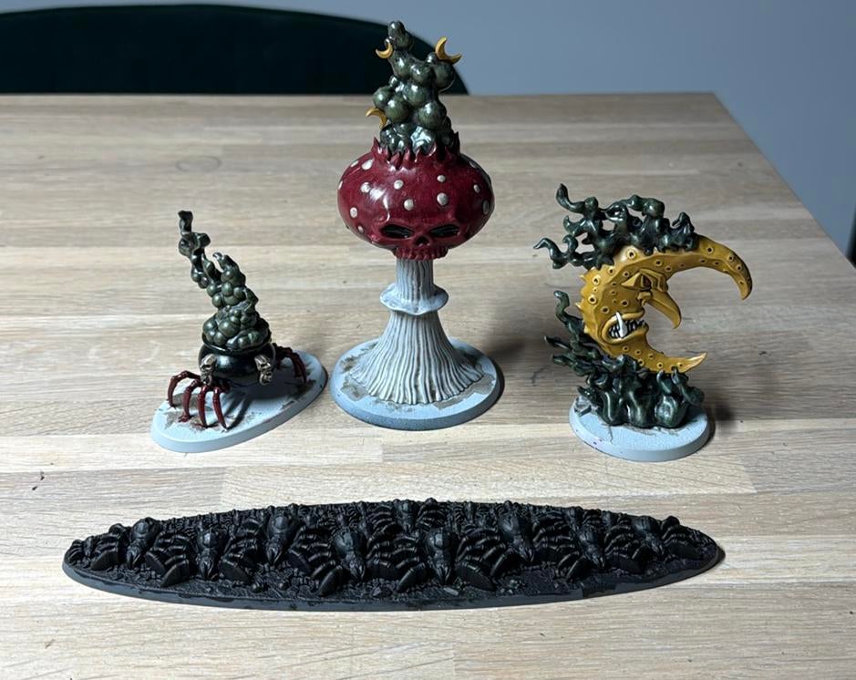 Warhammer AOS Endless Spells Gloomspite Gitz, Hobby en Vrije tijd, Wargaming, Ophalen of Verzenden, Zo goed als nieuw, Warhammer