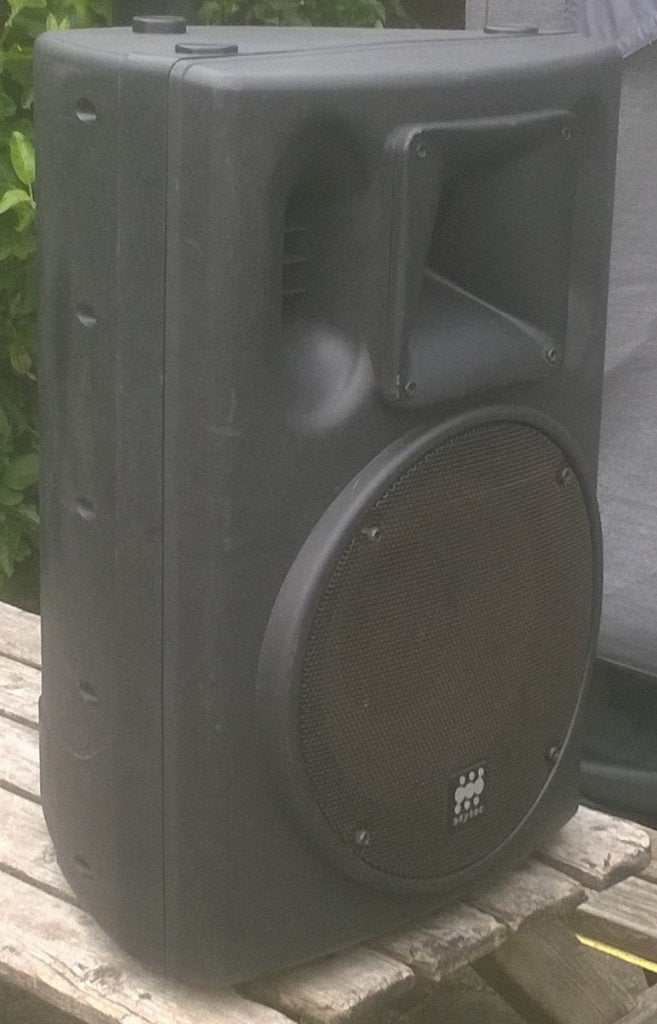 Luidsprekers 12 inch 300 Watt, 2 stuks, Stereo speakers, Skytec, Ophalen of Verzenden, Zo goed als nieuw