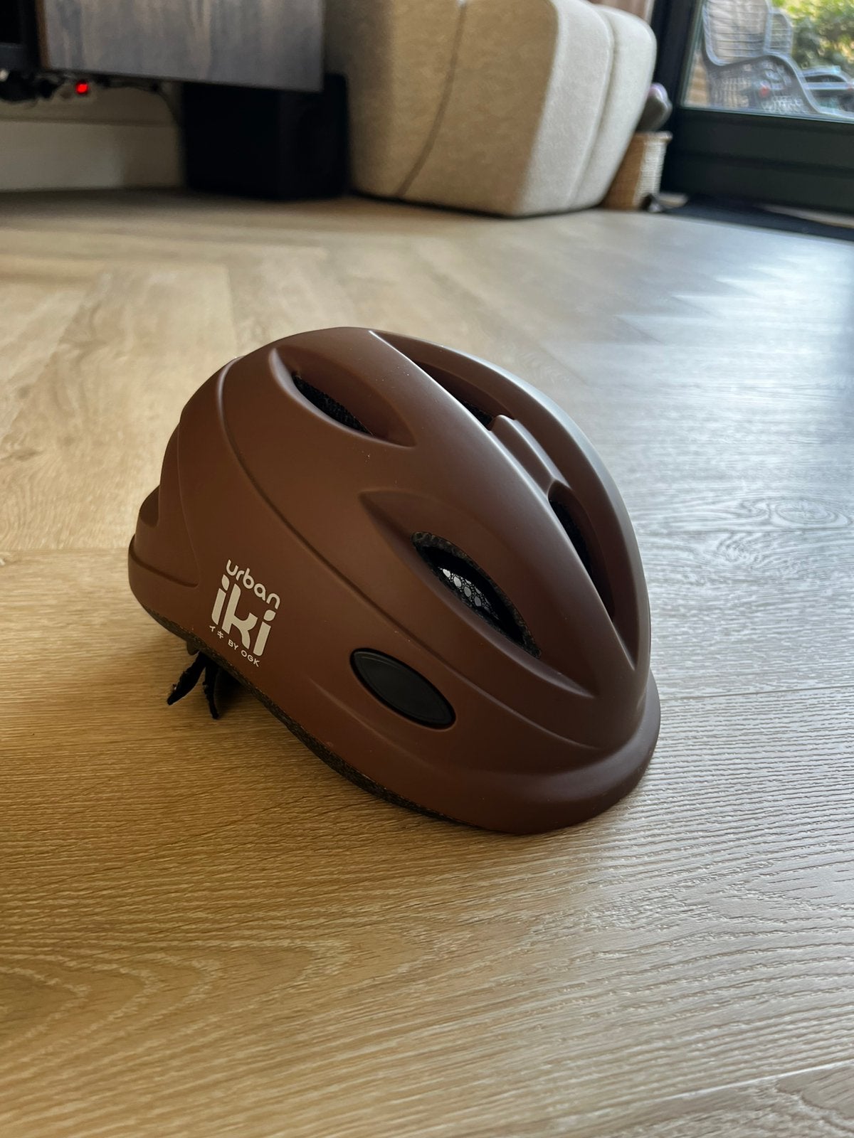 Urban Iki fietshelm XS Kurumi Brown, Ophalen, Zo goed als nieuw, XS, Jongen of Meisje