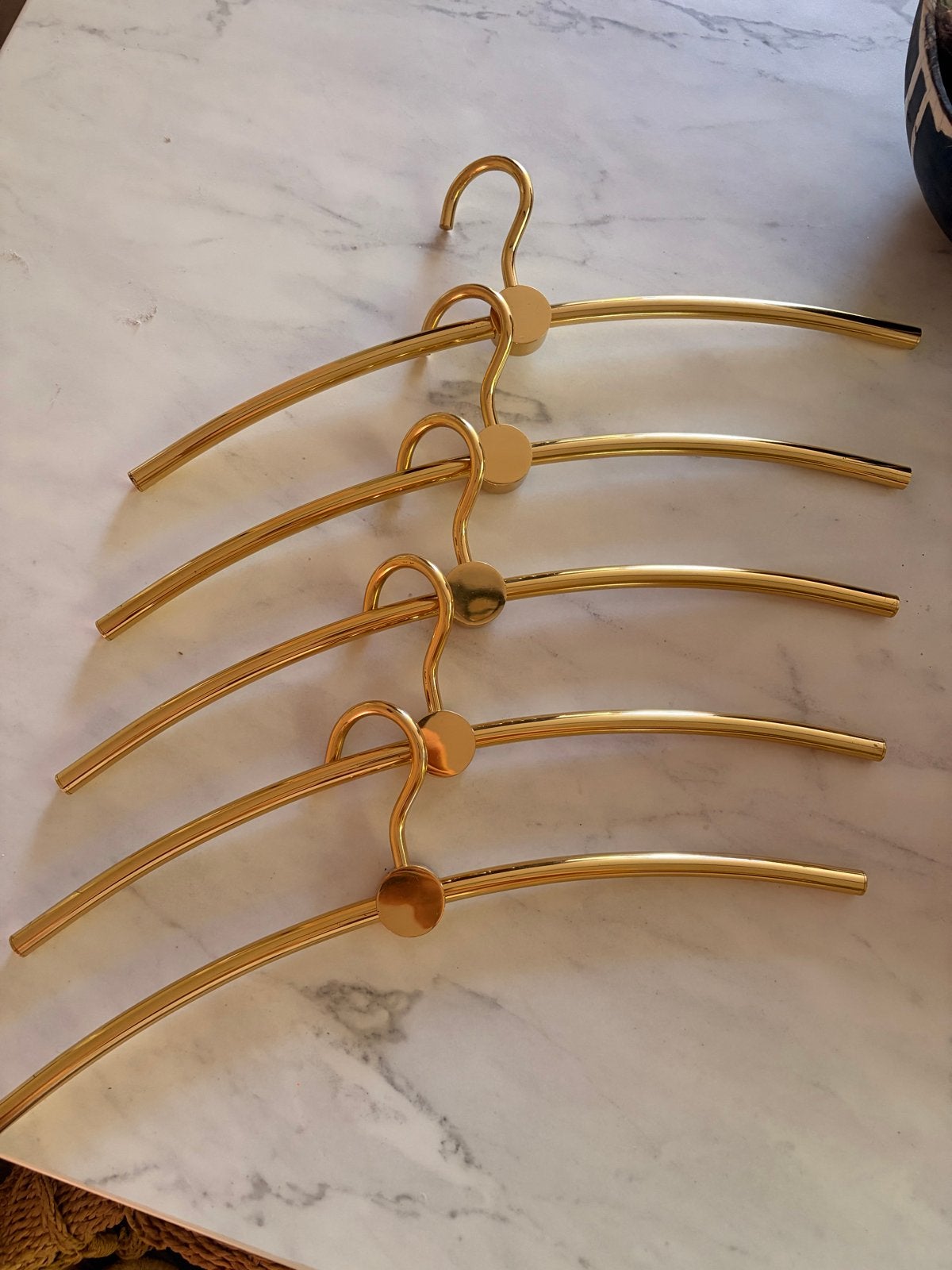 Vintage gouden kleerhangers, Kleding | Dames, Ophalen, Gebruikt, Metaal, Volwassenen