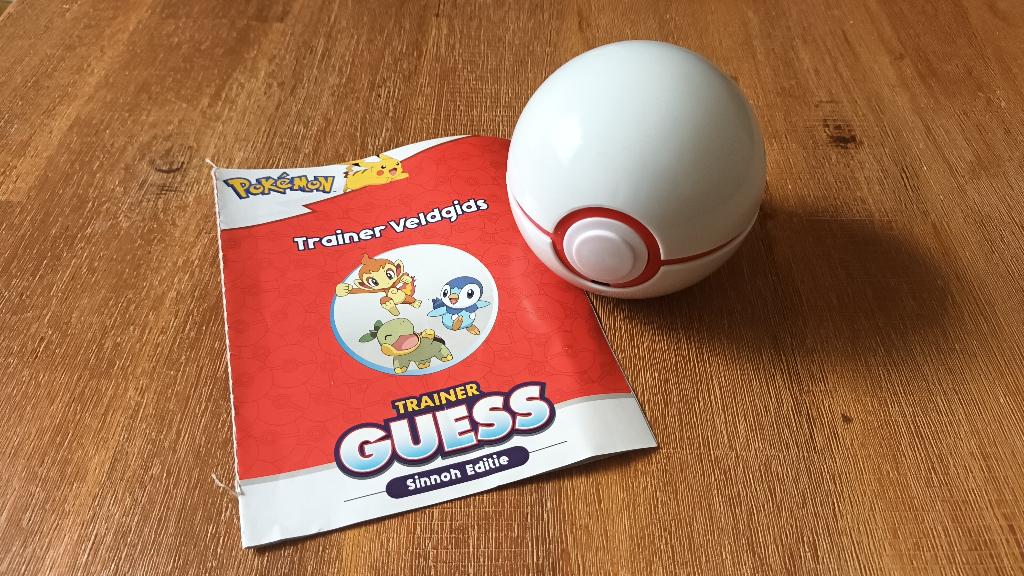 Pokémon Trainer Guess Sinnoh Region, Ophalen of Verzenden, Gebruikt, Overige typen