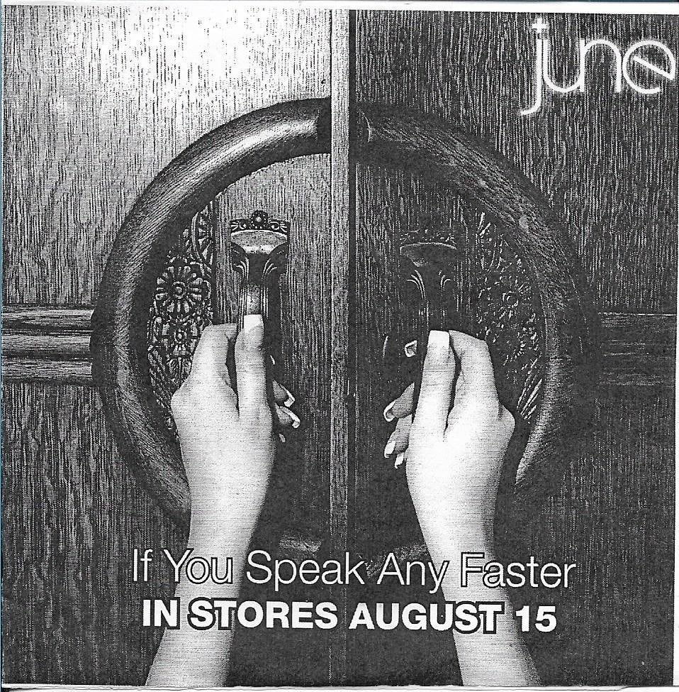 June - If you speak any faster, Ophalen of Verzenden, Gebruikt