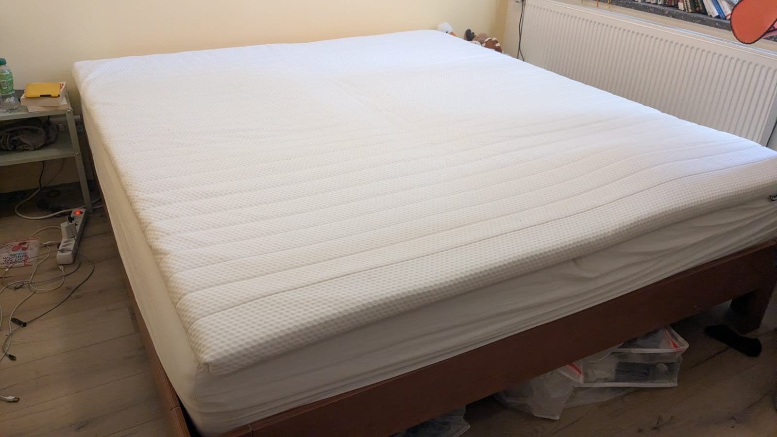 ZGAN Topper IKEA 180 x 200, Huis en Inrichting, Slaapkamer | Matrassen en Bedbodems, Ophalen, Gebruikt, Tweepersoons, Matras