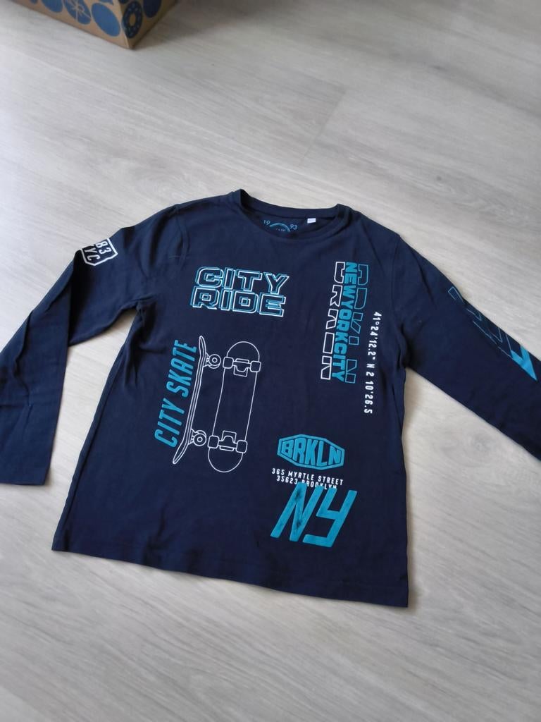 Skate Nation shirt lange mouwen maat134/140 NIeuw, Ophalen of Verzenden, Meisje, Shirt of Longsleeve
