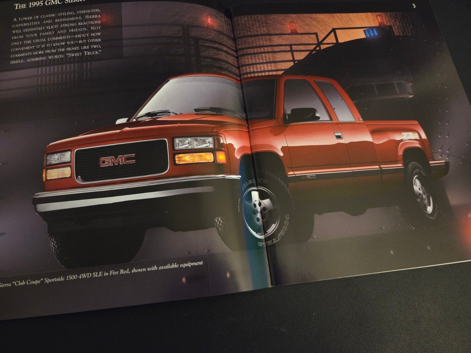 Brochure GMC Sierra & Sonoma 1995 USA, Ophalen of Verzenden, Zo goed als nieuw, Overige merken