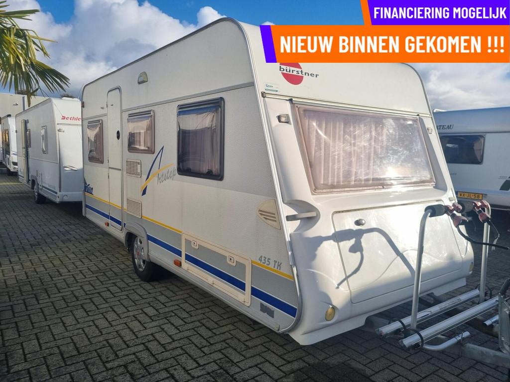 Buerstner ARTSTEP 435 TK MOVER + VOORTENT + LICHTGEWICHT, Caravans en Kamperen, Caravans, Rondzit, Bedrijf, 750 - 1000 kg, Bürstner
