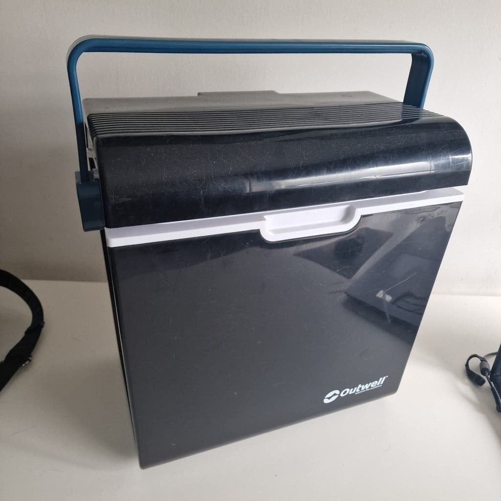 Outwell EC-1725 Elektrische Koelbox - Zwart, Caravans en Kamperen, Ophalen of Verzenden, Gebruikt, Koelbox, Elektrisch
