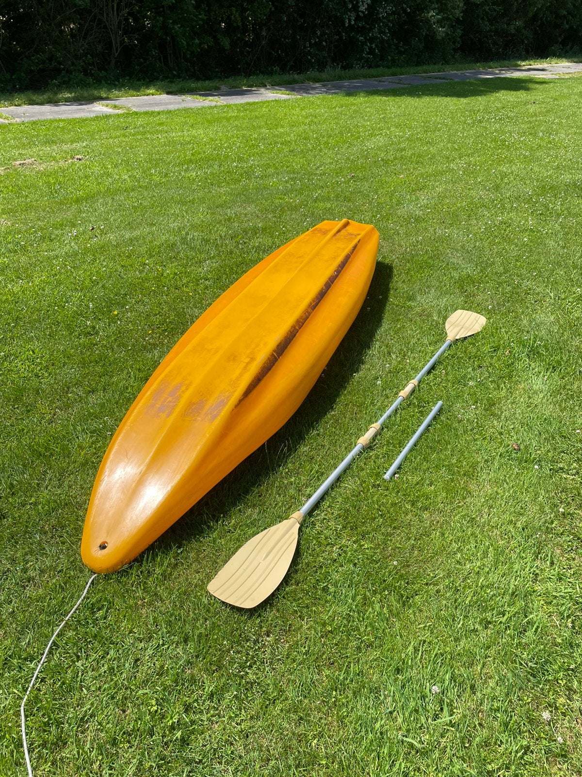 Sit On Top Kajak / Kano Nova Zippy🏖️deelb.verstelb.peddels., Watersport en Boten, Ophalen, Eén persoon, Met peddels, Kajak