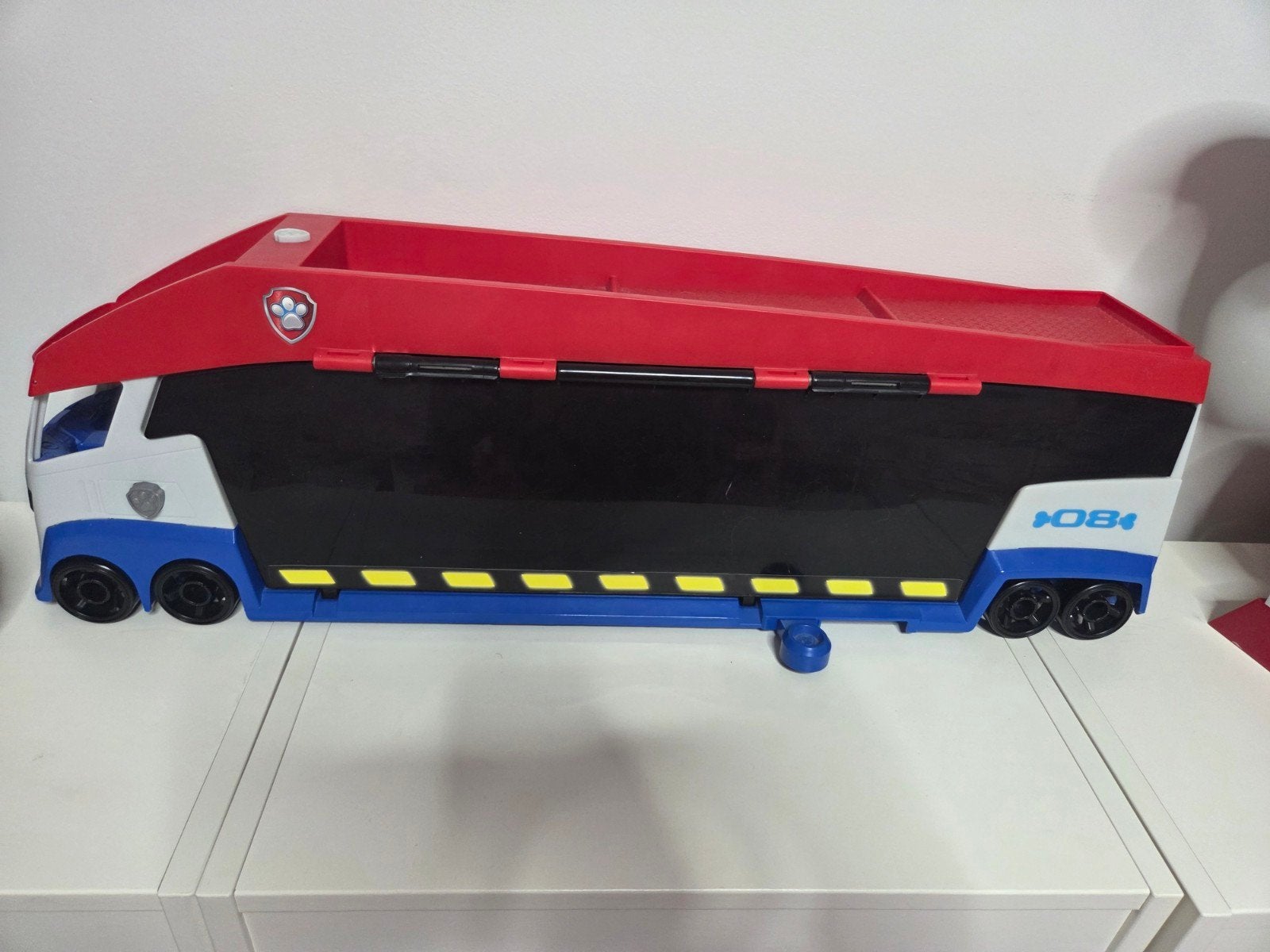 Paw patrol bus, Ophalen, Zo goed als nieuw