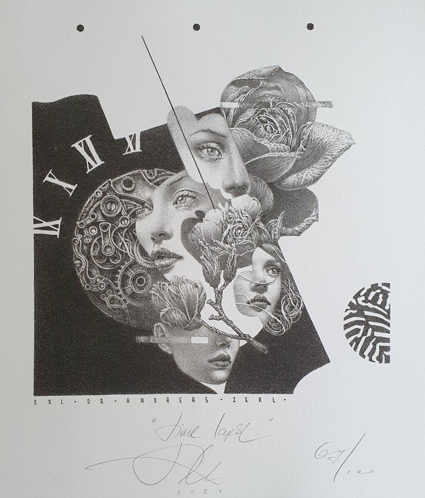Exlibris / Ex libris P. Chinovsky, Time lapse, Verzenden