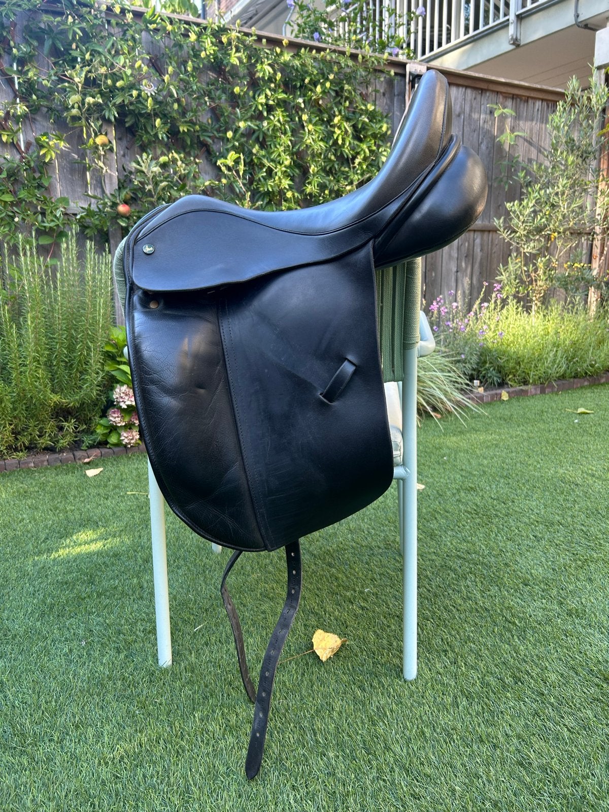 Dressuurzadel Ideal Suzannah, 17,5 inch, Dieren en Toebehoren, Paarden en Pony's | Zadels, Ophalen, L (17.5 inch), Gebruikt, Dressuur