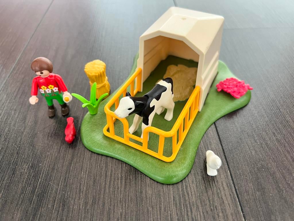 Playmobil - samengesteld kalfverblijf, Ophalen of Verzenden, Gebruikt