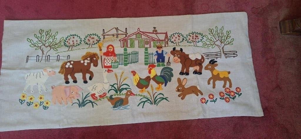 wandkleed voor de kinderkamer, Kinderen en Baby's, Kinderkamer | Inrichting en Decoratie, Overige merken, Handgemaakt, Ophalen of Verzenden