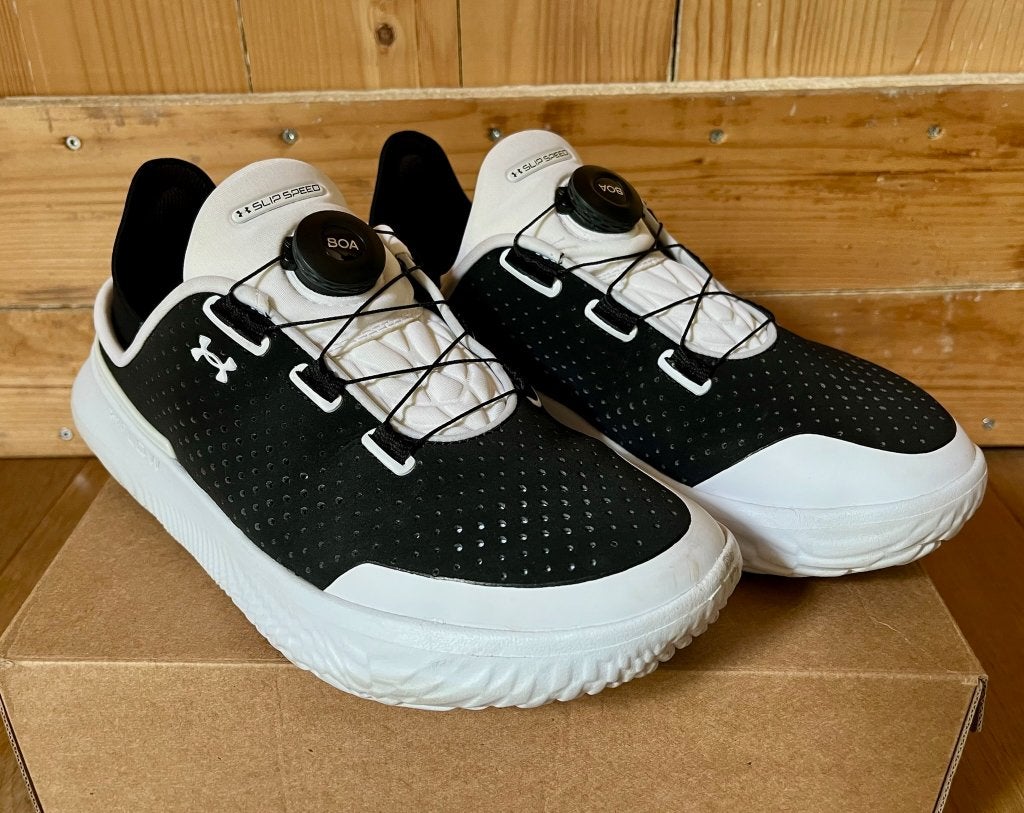 Under Armour Slipspeed Sneakers, Zwart, Ophalen of Verzenden, Under Armour, Sneakers of Gympen