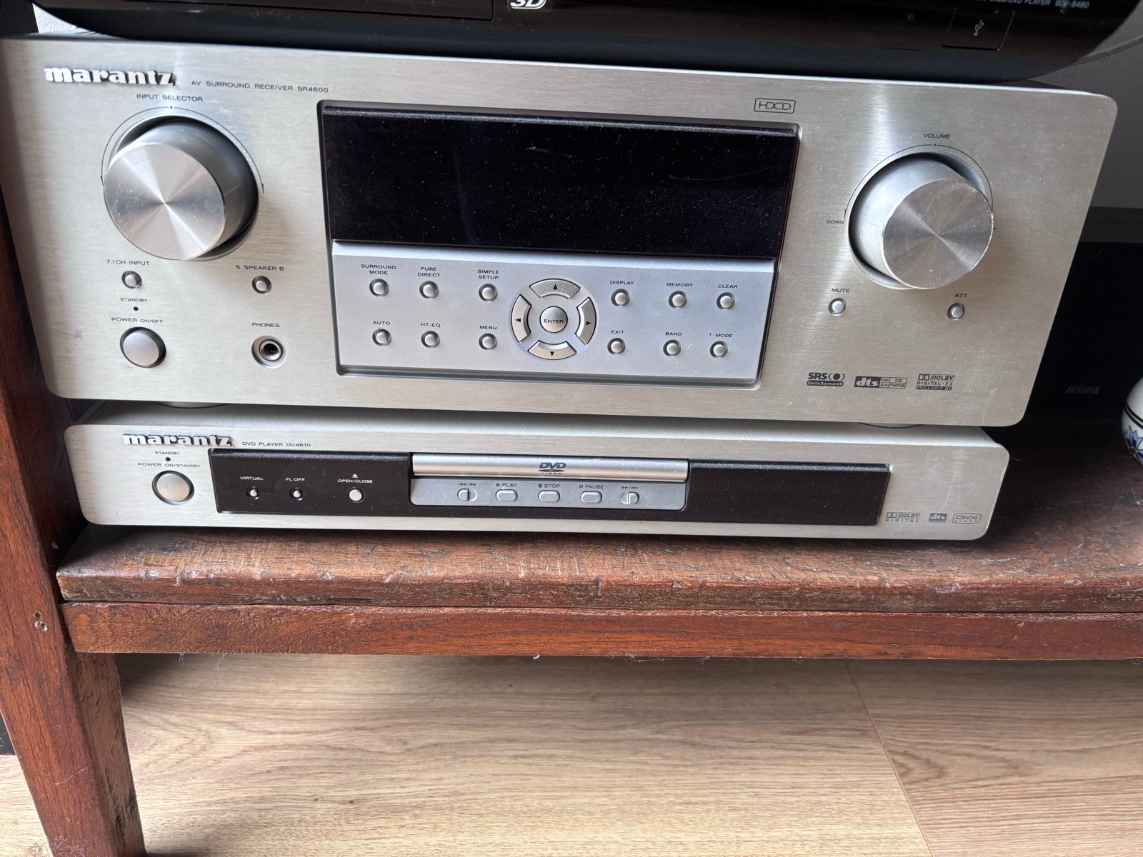 Complete Marantz & Magnat 5.1 Surround Home Cinema Set, Gebruikt, 5.1-systeem, Dvd-speler, Ophalen