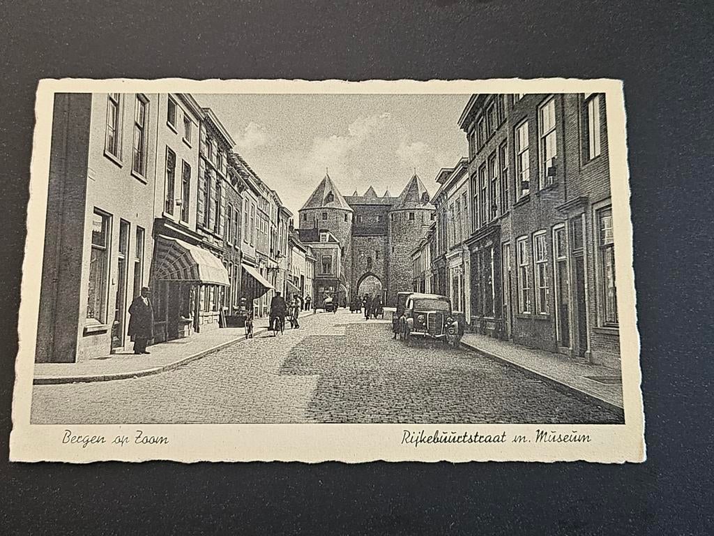 Ansichtkaart Rijkebuurtstraat met Gevangene Poort, Ophalen of Verzenden