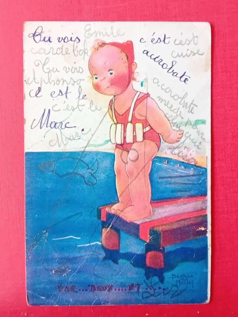 Ansichtkaart Fantasie, Ophalen of Verzenden, Voor 1920, Overige thema's