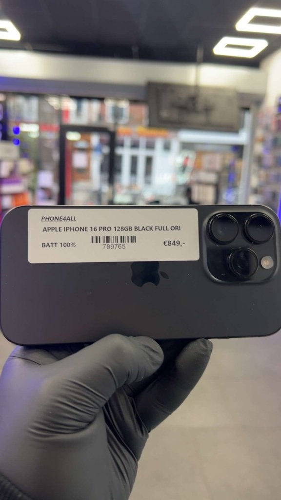 APPLE IPHONE 16 PRO 128GB NIEUWE STAAT, Niet ingevuld, 128 GB, Niet ingevuld, Ophalen of Verzenden