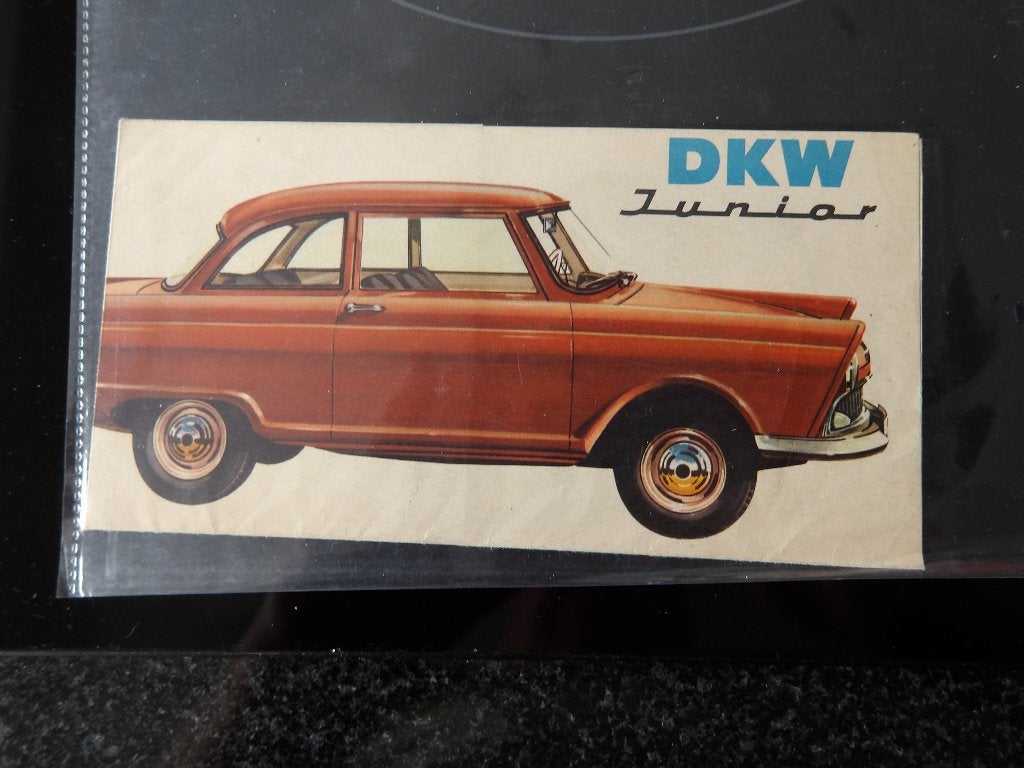 DKW Junior Auto Brochure - Vintage Auto Reclame, DKW, Ophalen of Verzenden, Zo goed als nieuw, Overige merken