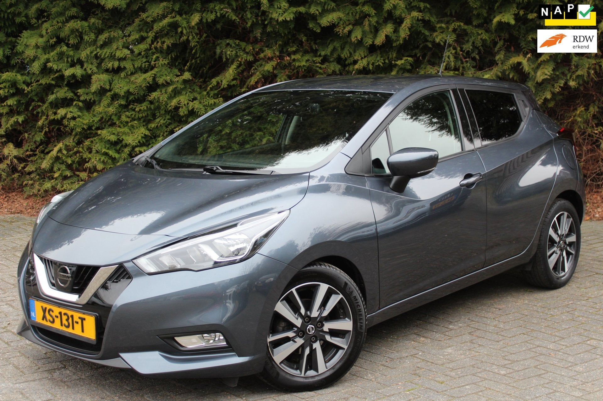 Nissan Micra 1.0 IG-T N-Connecta 101PK | Navi | Parkeercamer, Auto's, Voorwielaandrijving, Origineel Nederlands, 999 cc, Hatchback