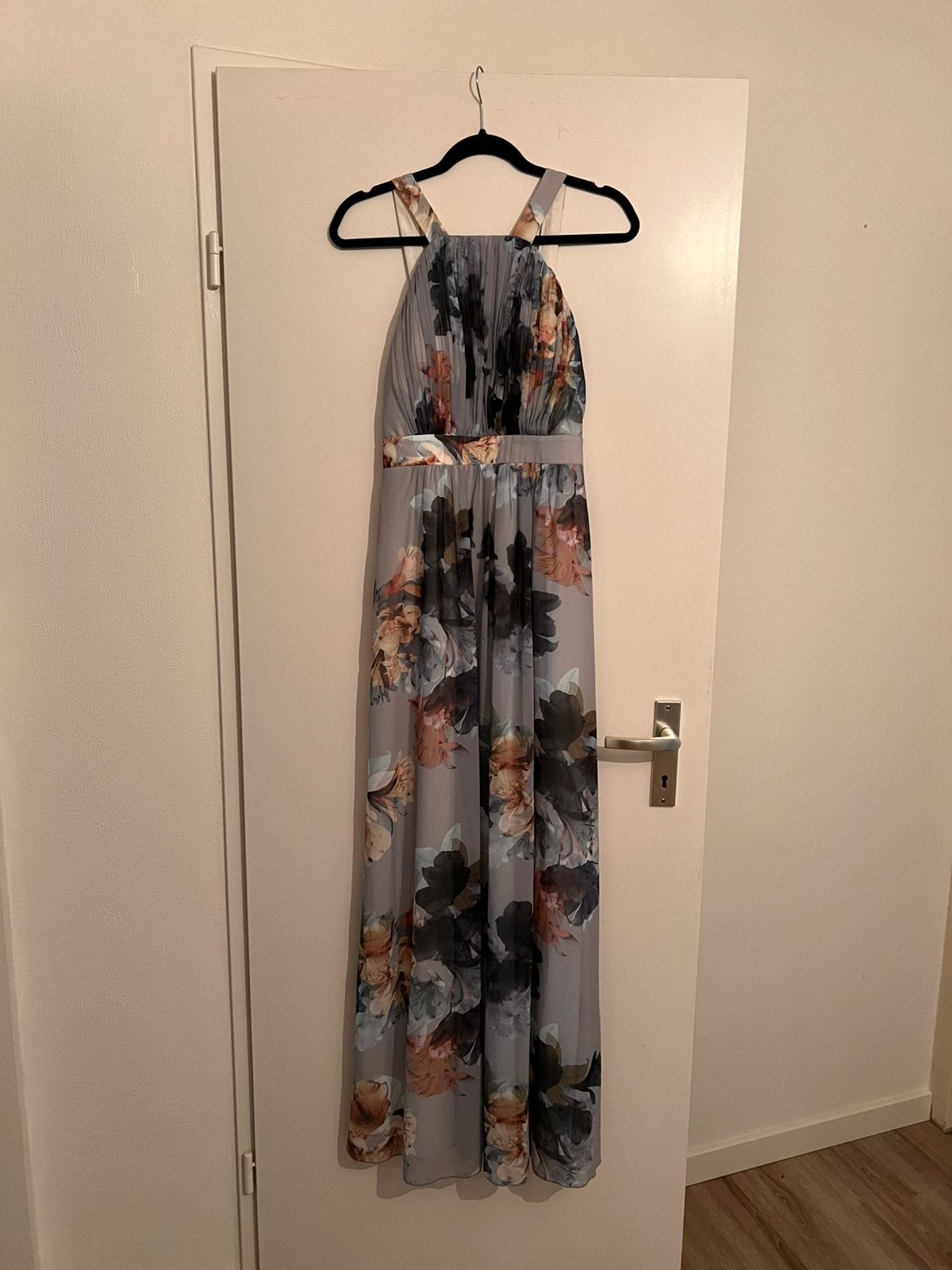 Little Mistress jurk Maat 40 Bloemen patroon, Maat 38/40 (M), Blauw, Ophalen of Verzenden, Zo goed als nieuw