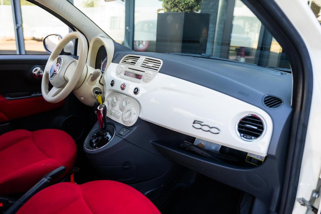 Fiat 500 1.2 Pop NAP/VOLLEDIG ONDERHOUDEN/AIRCO/AUTOMAAT/ZUI, Auto's, Fiat, Euro 5, Stof, Gebruikt, 1242 cc