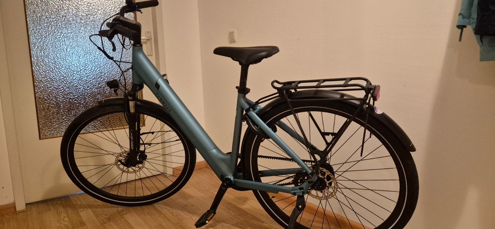 Tenways CGO800S 300wh SkyBlue Als Nieuw. 606km, Zo goed als nieuw, 47 tot 51 cm, 50 km per accu of meer, Ophalen