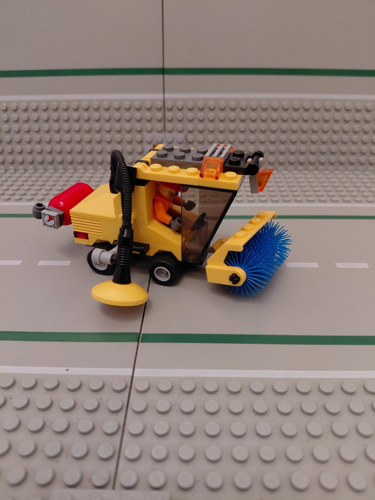 lego 7242 street sweeper, Lego, Ophalen of Verzenden, City, Gebruikt