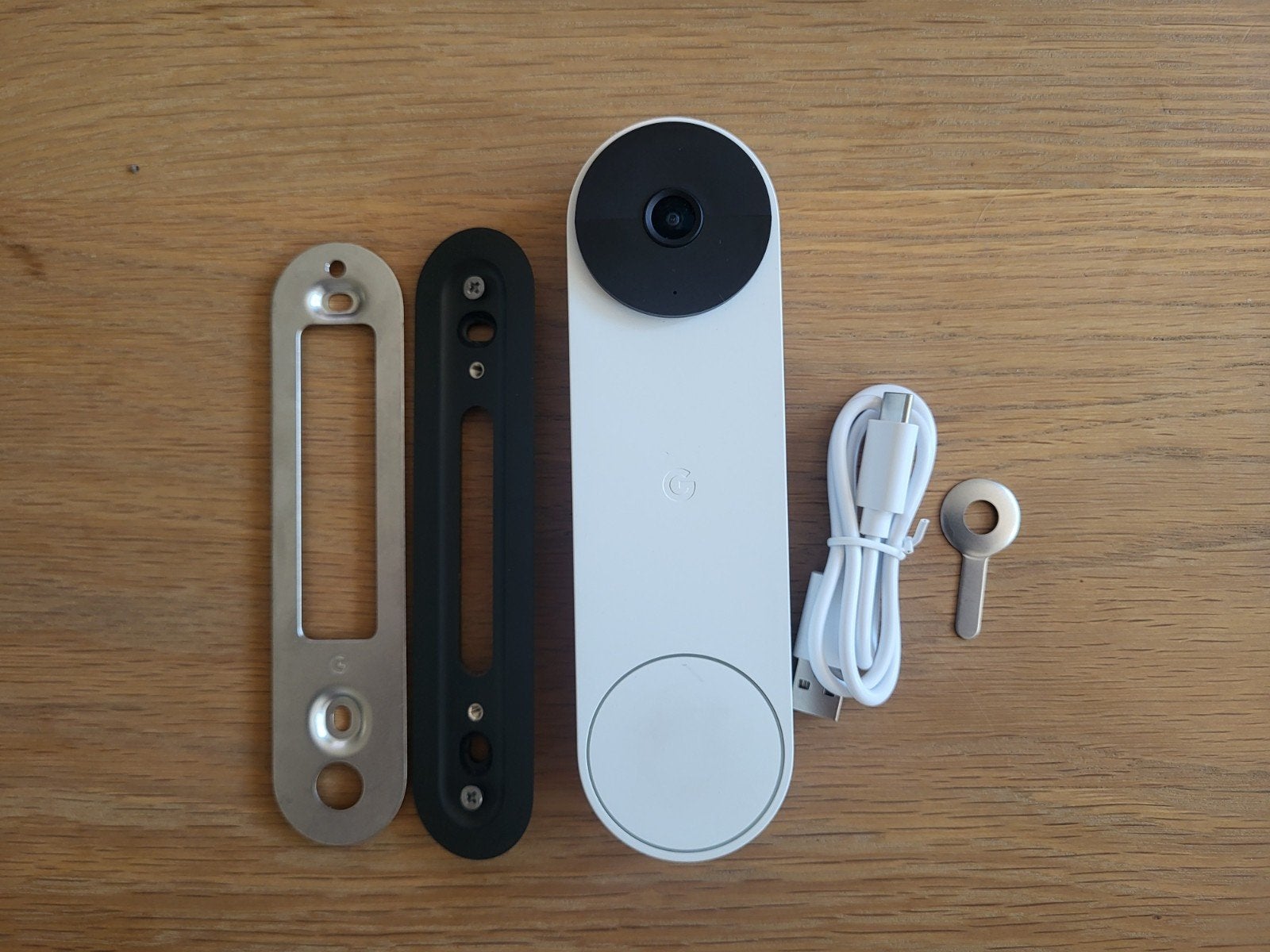 Google Doorbell, Ophalen of Verzenden, Bewegingsdetectiesensor, Zo goed als nieuw, Draadloos