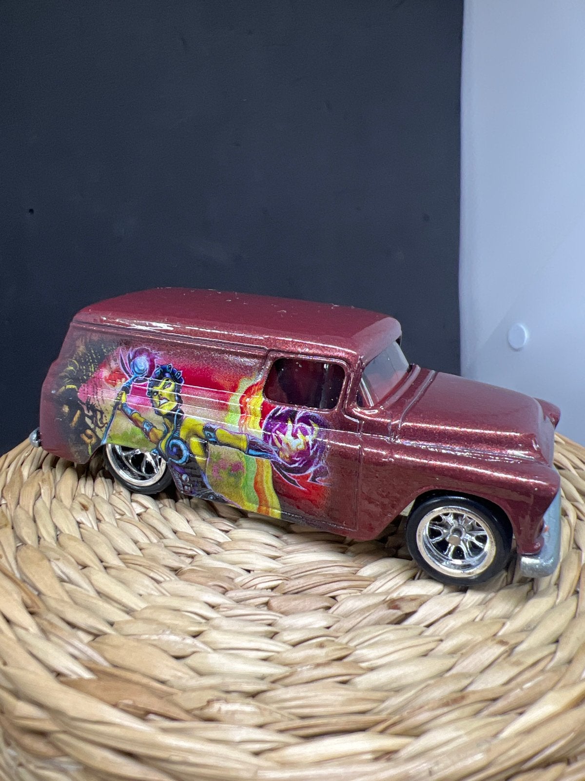 Hot Wheels '55 Chevy Panel, Ophalen of Verzenden, Zo goed als nieuw
