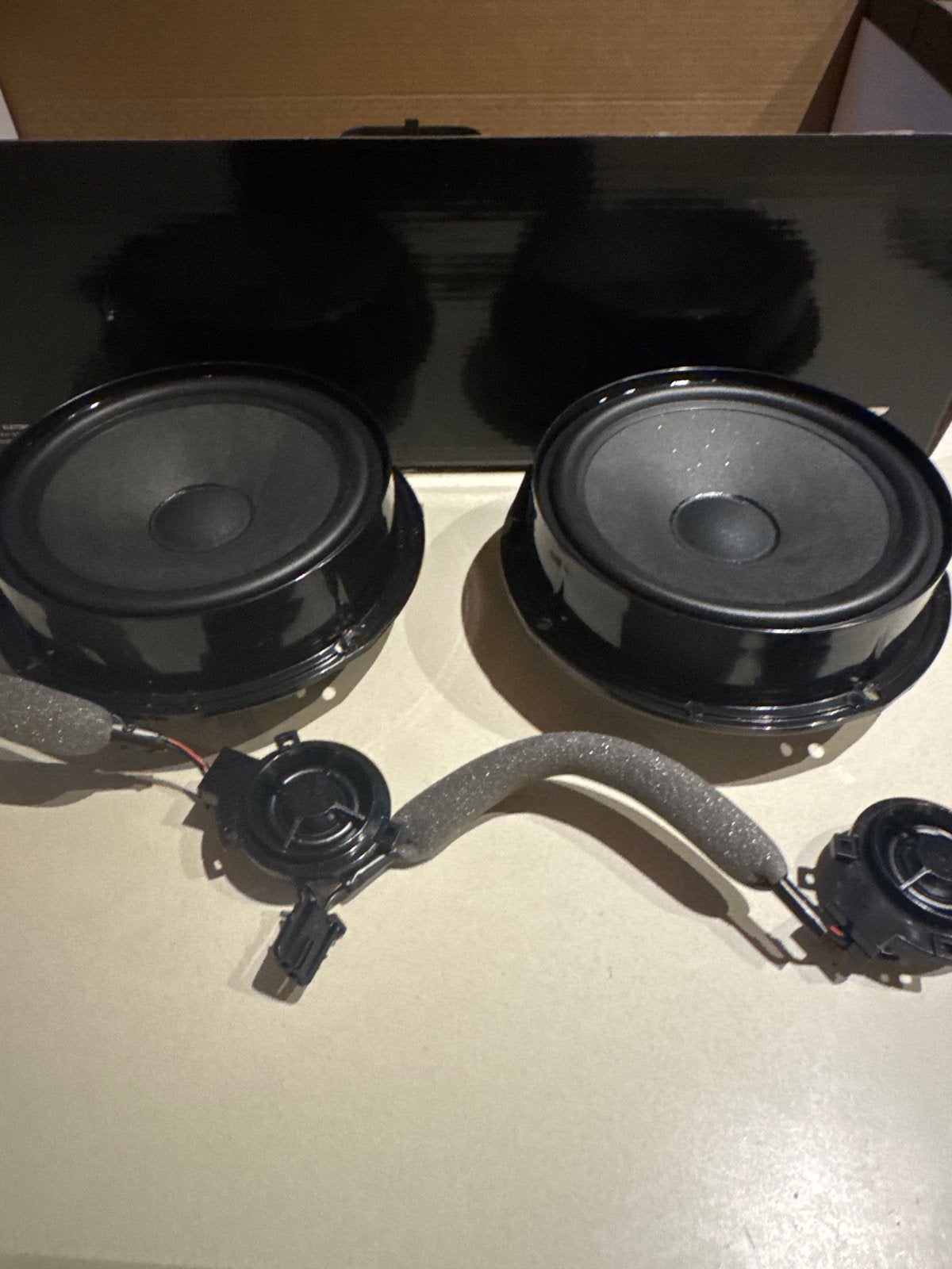VW Sonovox Speakerset - 2 Woofers en 2 Tweeters, Ophalen of Verzenden, Zo goed als nieuw