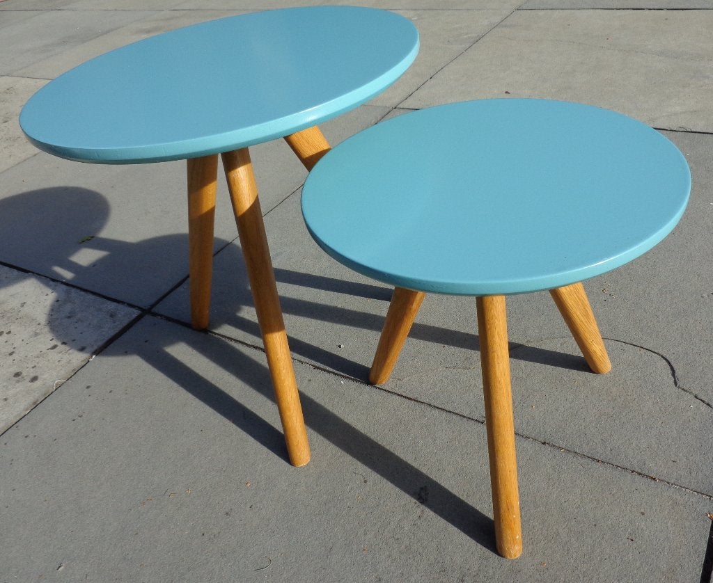 schattige kleine tafeltjes, Ophalen, Zo goed als nieuw, Tafel(s)