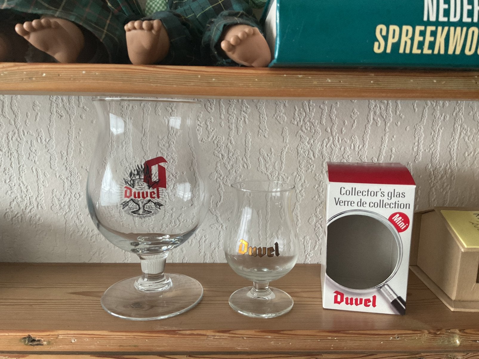Duvel glazen, Ophalen of Verzenden, Zo goed als nieuw, Glas of Glazen, Duvel